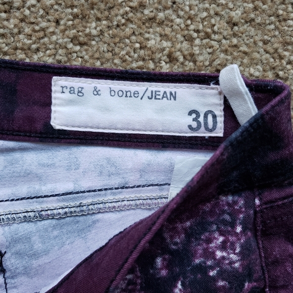 Rag & Bone THE JEAN LEGGING Galaxy Print - Picture 3 of 6